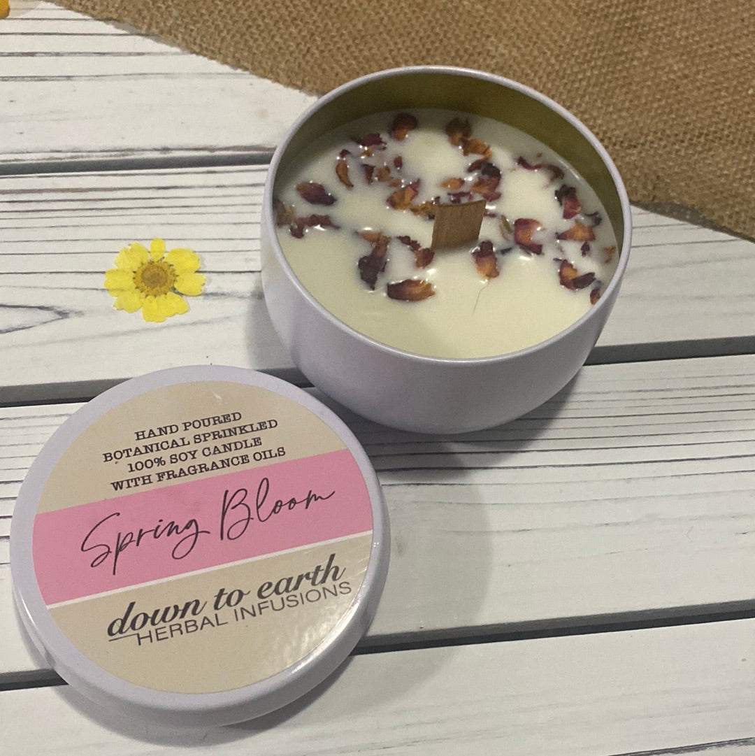 Botanical Sprinkled Soy Wax Candle